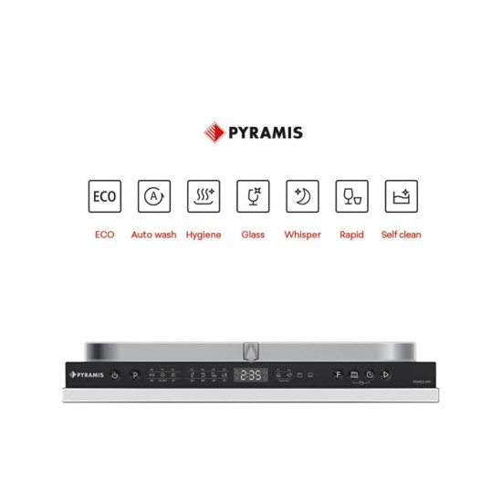 PYRAMIS Πλυντήριο Πιάτων PDWED 45FI Εντοιχιζόμενο