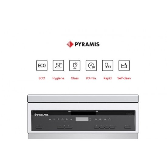 PYRAMIS Πλυντήριο Πιάτων PDWGE 45FS Ελεύθερο