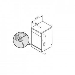 PYRAMIS Πλυντήριο Πιάτων PDWGE 45FS Ελεύθερο PYRAMIS Πλυντήριο Πιάτων PDWGE 45FS Ελεύθερο