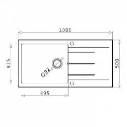 PYRAMIS Pyragranite Alazia Plus (100x50) 1B 1D Dark Beige