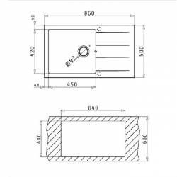 PYRAMIS Pyragranite Athlos Plus (86X50) 1B 1D Snow
