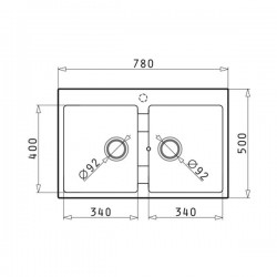 PYRAMIS Pyragranite Sparta (78X50) 2B Industrial Grey