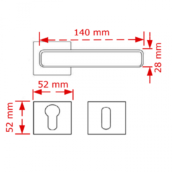 VIOBRASS S-CHI Ροζέτα 140x52x52mm