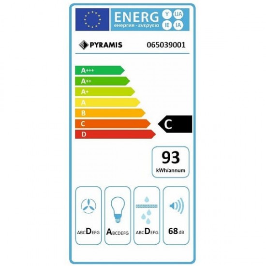 PYRAMIS Απορροφητήρας Specieto 60cm