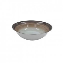 SIDIRELA ΠΙΑΤΟ ΣΑΛΑΤΑΣ Decoration E-4079 23cm ΚΑΦΕ SIDIRELA ΠΙΑΤΟ ΣΑΛΑΤΑΣ Decoration E-4079 23cm ΚΑΦΕ