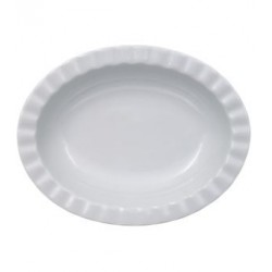 SIDIRELA ΠΙΑΤΟ ΟΒΑΛ ΜΙΚΡΟ ΠΟΡΣΕΛΑΝΗΣ E-4065 19cm ΛΕΥΚΟ