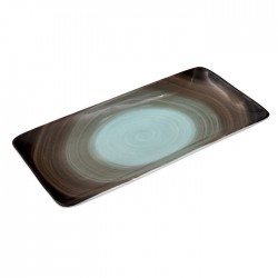 SIDIRELA ΠΙΑΤΟ ΟΡΘΟΓΩΝΙΟ Decoration E-4467 21Χ10.5cm ΚΑΦΕ SIDIRELA ΠΙΑΤΟ ΟΡΘΟΓΩΝΙΟ Decoration E-4467 21Χ10.5cm ΚΑΦΕ